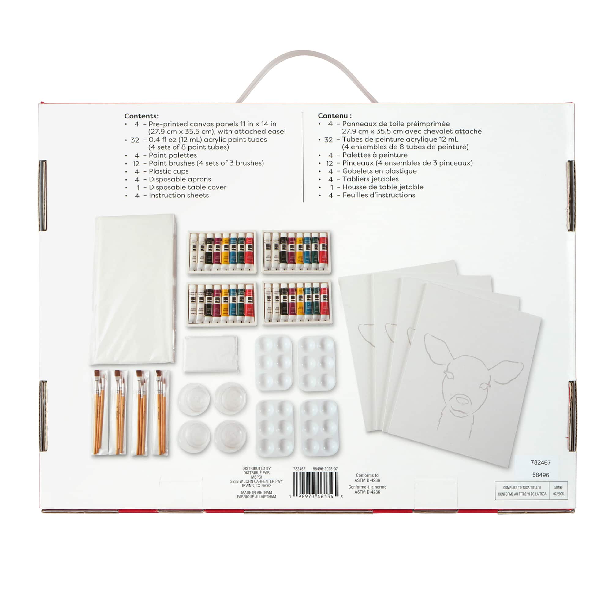 Reindeer Paint Party Kit by Artist's Loft™